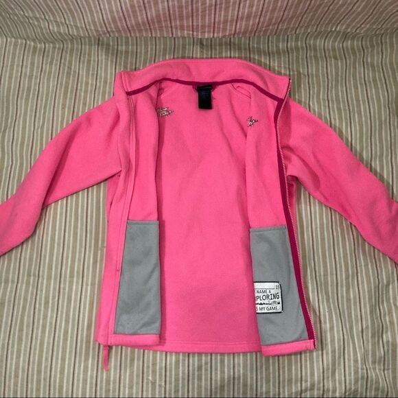 The North Face Fleece Jacket Girls Size L (14/16) - Picture 4 of 9
